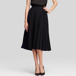 Kate Spade pleated midi skirt Size 0